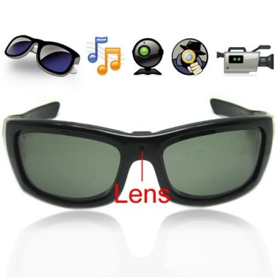 1280 x 720P 3.0MP 4GB Hidden Camera Sunglasses Eyewear DVR